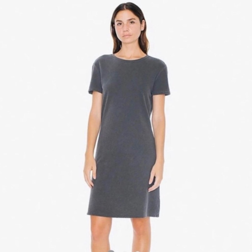 American Apparel Grey Sweatshirt Dress
